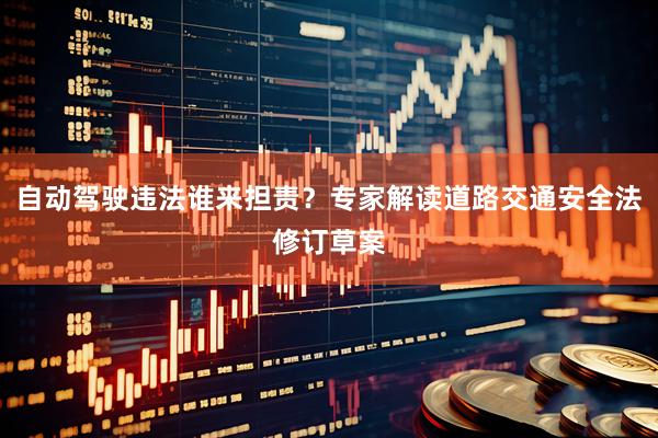 自动驾驶违法谁来担责？专家解读道路交通安全法修订草案